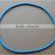 Foamed silicone rubber