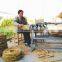 high quality grass/straw/reed rope making machine