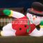 Giant Inflatable Lying Snowman for Chirstmas Decoration/ Festival Decorative Inflatable Snowman