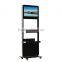 24" Floor Stand LCD Ad Monitor