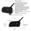 VnetphoneV4 Wireless motocycle 4 riders waterproof helmet bluetooth headset earphone with FM radio 1200m intercom