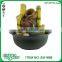 indoor tabletop pot bamboo zen water fountain