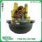 resin zen bamboo indoor water fountain