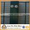 China supplier PVC coated 358 high security fence/PVC coated welded wire mesh panel