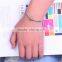 D118 925 silver flower charms,enamel color bracelet charm beads