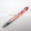 green pink blue yellow four colors 9cm eyebrow tweezers set