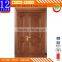 High Quality Interior French Door Simple Pattern Wood Front Door Wholesale Price Solid Wood Entrance Doors