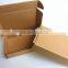 Plane shape flat shipping kraft corrugated board packaging box with custom design