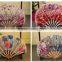Popular OEM avalible gift use bamboo craft bamboo fan with many print