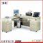 L-shape modern office table