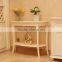 Indoor Wooden Flower Display Shelf & Display Stand