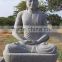 large outdoor stone carving marble garden size buddha statues