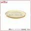 Good quality chinese factory canton fair showed 20cm two tone round ice cream dishes
