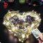 home decoration holiday christmas light sets remote control dimming flashing waterproof IP68 energy saving light string