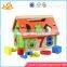 wholesale creative Wooden Block Set Educational toy wooden iq block puzzle W11H003
