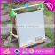 Best sale double-sided drawing board wooden learning toys for toddlers W12B102-S