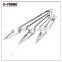 39021 Cheap Stainless Steel Kitchen Tongs BBQ Grill Food salad Tongs