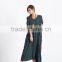 Women's linen maxi dress loose linen cotton kaftan oversize bridesmaid dress large size dress plus size Custom Made