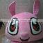 NO.1940 pink bunny costumes big head rabbit mascot costumes