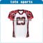 sublimation neon 2017 US football jersey ,customize 7-8 grade football apparel football equipment