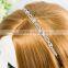 Sexy japanese hair accessories white cheap rhinestone hair jewelry bride hair accessories for wedding party