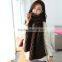 Autumn and winter wear korean style mohair warm long style solid fashion knit lovely scarf girl hijab scarf
