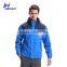 Custom mens LED windbreaker plain hoodie with detached layer