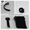 Hot sale Adjustable black reusable custom logo printed hook and loop cable tie