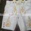 Short White Bavarian Lederhosen pant