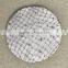 LightWeight Invisible Elastic Hair Mesh Net with Small Pearls Through Pure Antique Handwork Craft Hair Bun Nets Blond & brown
