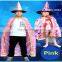 Shining stars cape children cheap halloween costume with witch hat