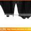 Ladies open back black cable knit sweater poncho