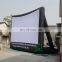 HI 210D coated nylon outdoor inflatable cinema screen for advertising