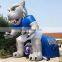 Inflatable Wildcat Animal Tunnel for Sports Advertising