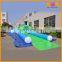 Commercial inflatable wet slide n slip , street slide