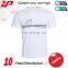 Custom fashion comfortable short sleeve print 95 bamboo 5 spandex blank t shirt
