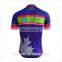 2016 wholesale custom breathable cycling jersey short sleeve, OEM bicycle jersey for men