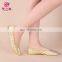 X-8053 Professional Gold full sequins practice soft sole belly dance shoes for women