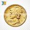 Factory direct sales cheap custom souvenir gold coin