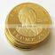 Custom gold plated metal coin for sale /Brass Coin