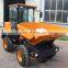 3ton big sale site dumper, dumper with 180 degree turning bucket, four wheel drive site dumper