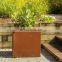 Home Decoration Corten Steel Flower Planters