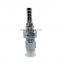 Vertical vacuum port no buffer type vacuum suction cups black pneumatic suction cup