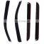 4PC SMOKE WINDOW VISOR/WIND DEFLECTOR VENT RAIN GUARD For 14-18 SILVERADO/SIERRA