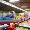 Mobile airship circle inflatable boom camp construction big obstacle course for Kids