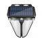 new IP65 Waterproof Solar Wall Light PIR Motion Sensor solar garden light