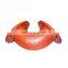 ISO2531 Ductile Iron Flanged Bend 45 Degree, Ductile Iron Flanged Elbow For Water Pipeline