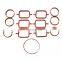 Rubber Seal Gasket Housing Set 13pcs For BMW Intake Manifold 11612246945 11617790198
