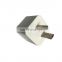 High Quality Plug Single USB 5V1A Travel Wall Charger for iPones and iPads;Plug plastic mould