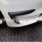 Front Fog Lamp Eyebrow Wind Knife decoration for Tesla Model 3 Matte black Carbon fiber modification automobile repacking